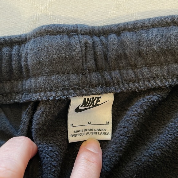 Nick Club fleece pants sweats joggers sweatpants medium fb8437-010 EUC - Picture 4 of 5